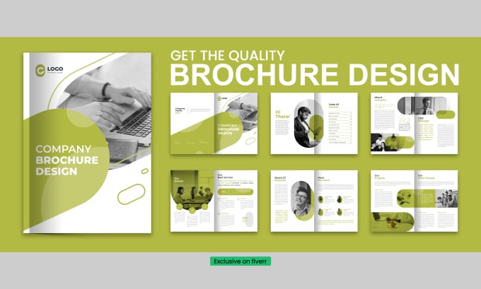 Gig Preview - Design business brochures, company profiles, and brand identity design