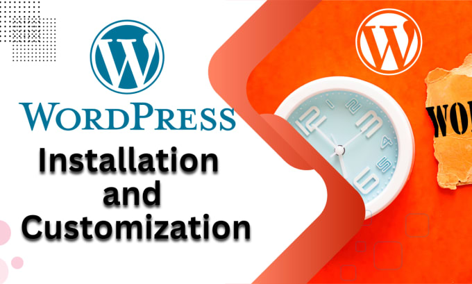 Gig Preview - Install wordpress theme do customization of your website