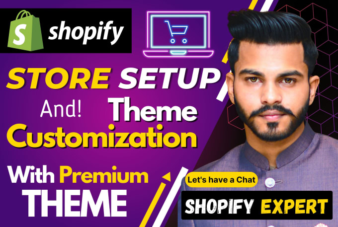 Gig Preview - Build shopify ecommerce website with premium template