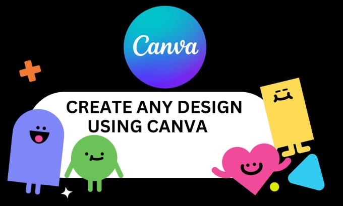 Gig Preview - Create any design using canva