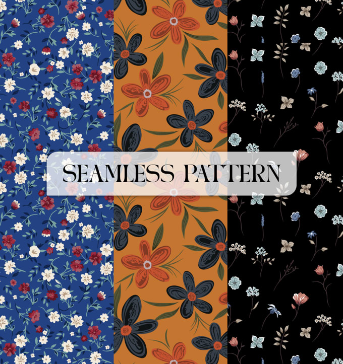 Gig Preview - Design textile pattern according to your idea