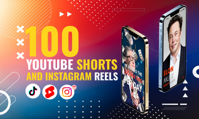 Gig Preview - Create bulk youtube shorts instagram reels and tiktok