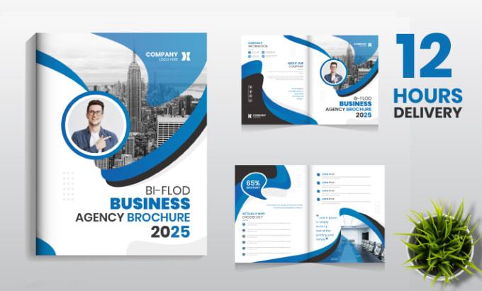 Gig Preview - Design  a professional brochure design bifold, trifold etc