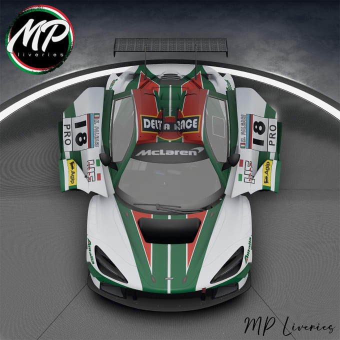 Bestseller - design custom liveries for assetto corsa competizione