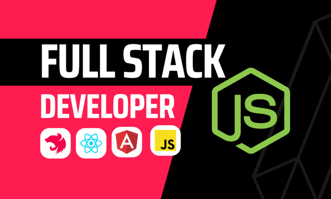 Gig Preview - Be your full stack developer for nodejs, angular, react native, svelte, nestjs