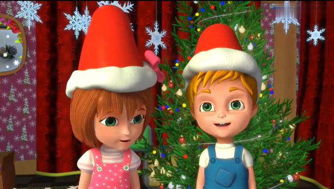 Gig Preview - 3d christmas animation, santa claus animation, cartoon christmas animation