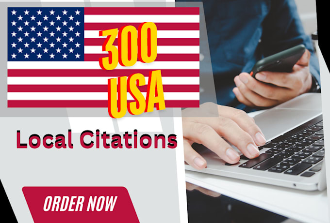 Bestseller - do 300 USA top local citations for local business rangking