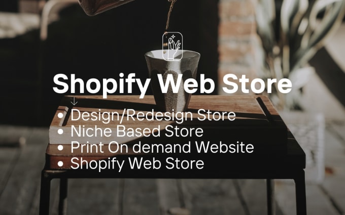 Gig Preview - Build or set up design or redesign your shopify web store