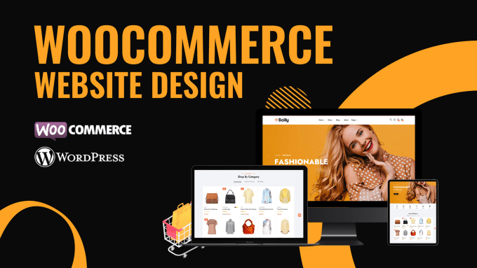 Gig Preview - Design woocommerce website, wordpress ecommerce website or woocommerce store