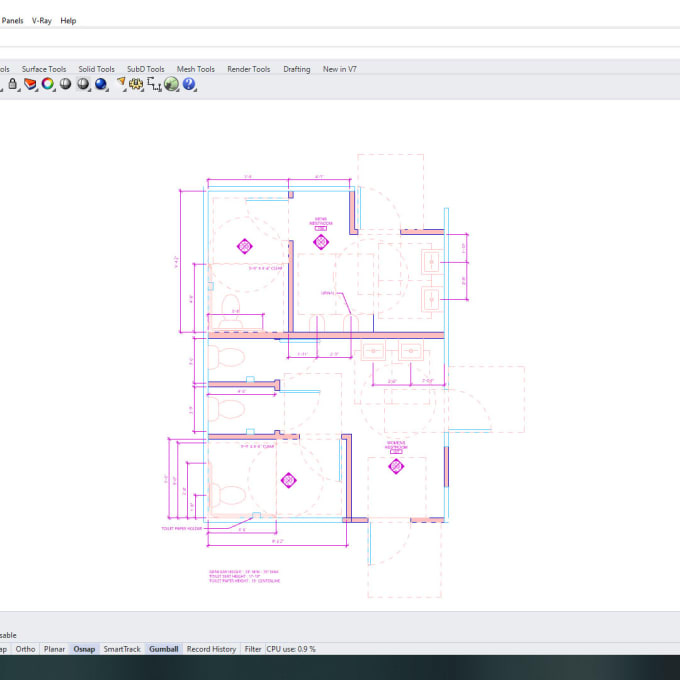 Gig Preview - Create cad file for you using rhino