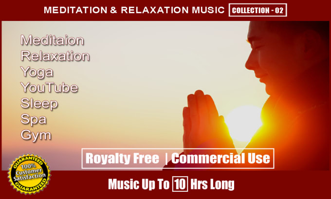 Gig Preview - Give meditation relaxation sleep yoga music up to 10 hours long commercial use