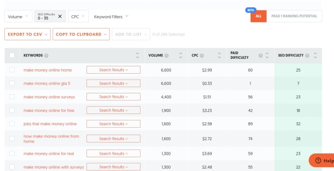 Gig Preview - Best kgr keyword research and long tail key words research for SEO 12h