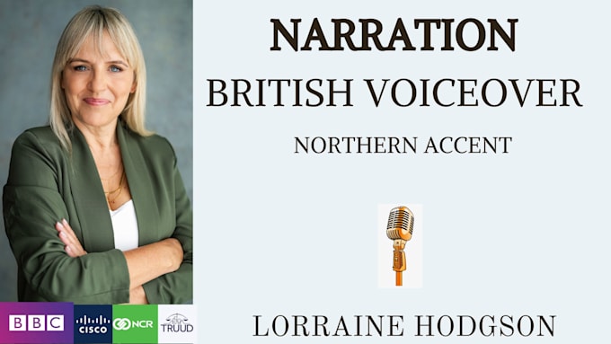 Gig Preview - Provide a warm british narration voiceover