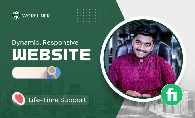 Gig Preview - Build a dynamic, responsive wordpress elementor full website