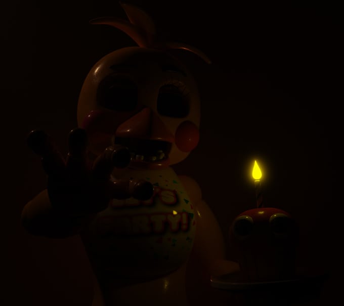 Stylized Withered Freddy jumpscare animation : r/fivenightsatfreddys