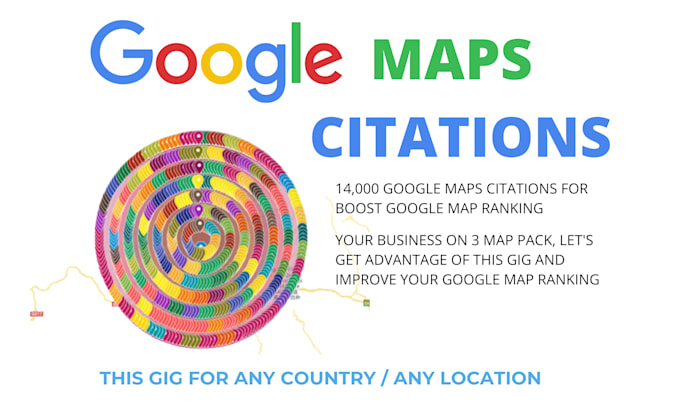 Gig Preview - Create 16,000 google maps citations to boost gmb rankings and local SEO