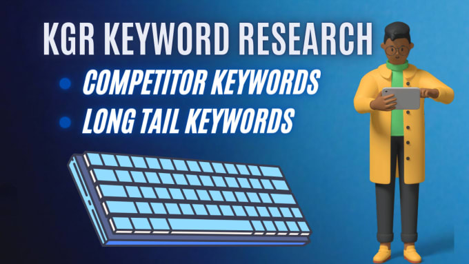 Gig Preview - Run in depth SEO keyword research for your website