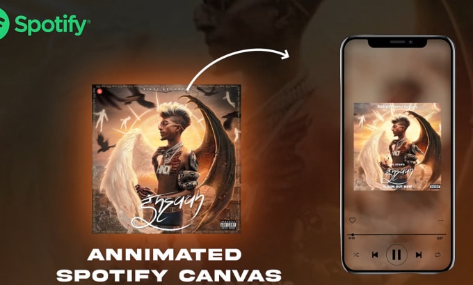 Gig Preview - Animate your album cover art for a spotify canvas