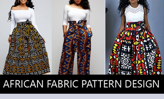 Gig Preview - Design african patterns for custom textile prints