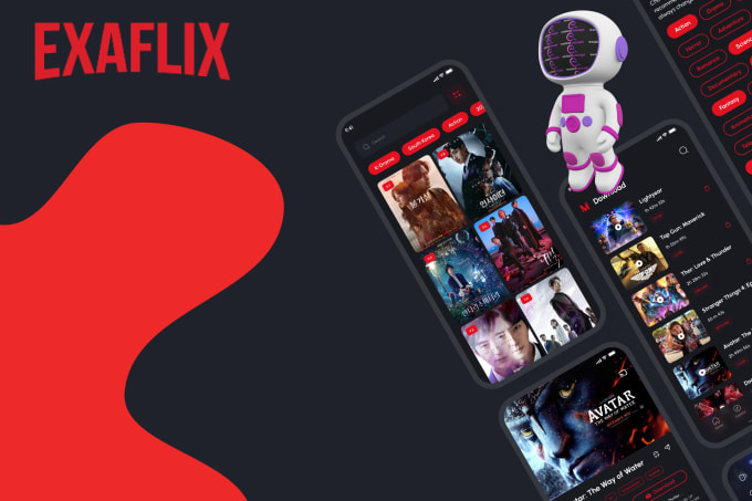 Gig Preview - Create an best netflix clone with all features