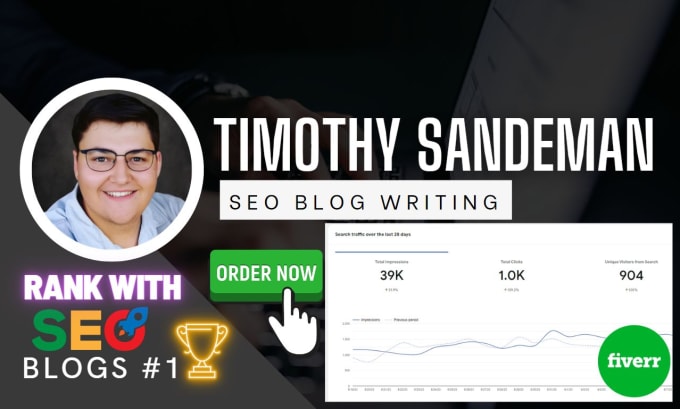 Gig Preview - Do SEO blog that ranks in google