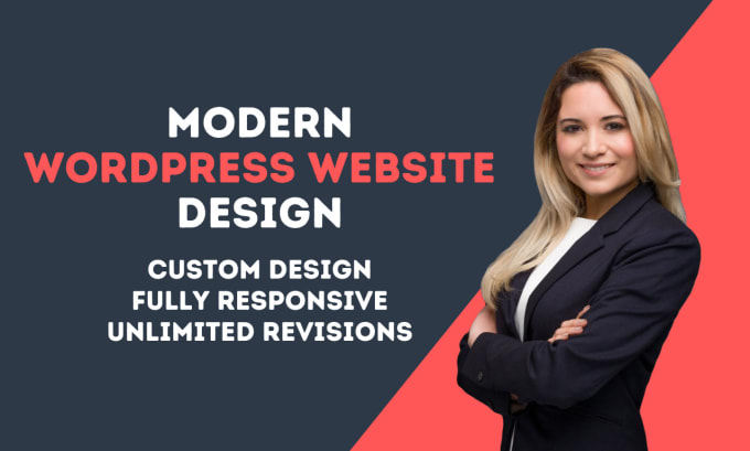 Gig Preview - Do clean and modern wordpress website for you