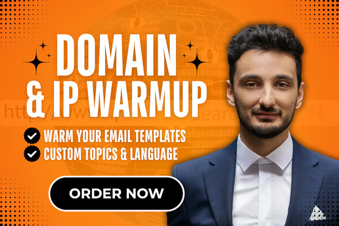 Gig Preview - Boost domain IP reputation, warmup with your templates