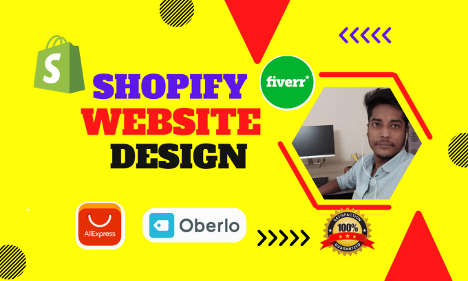 Gig Preview - Do shopify website design or shopify website redesign