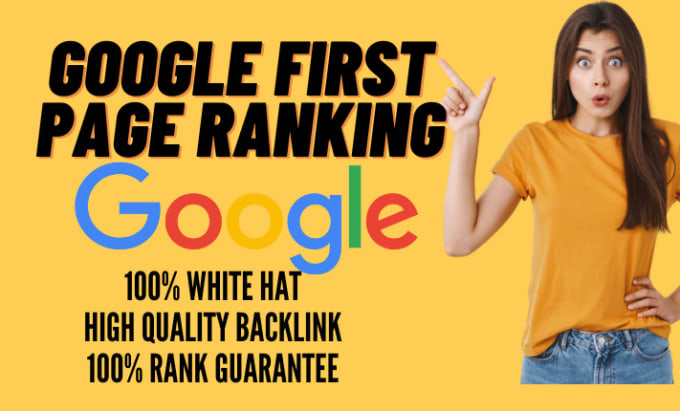 Gig Preview - Rank your website google first page with monthly SEO