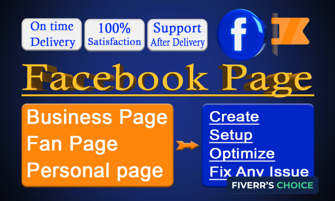 Bestseller - do new facebook page create and setup fb business page setup