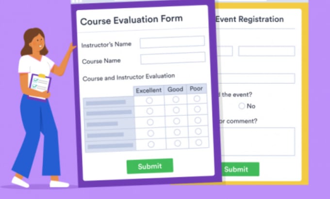 Gig Preview - Create a customized google form for you