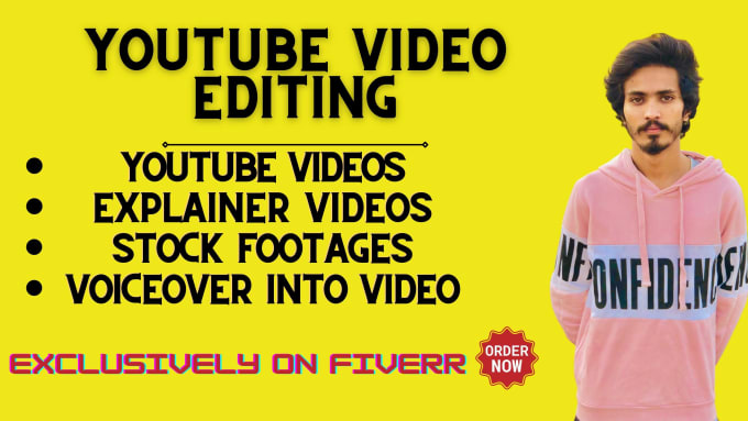 Gig Preview - Your creative youtube video editor for professional video editing