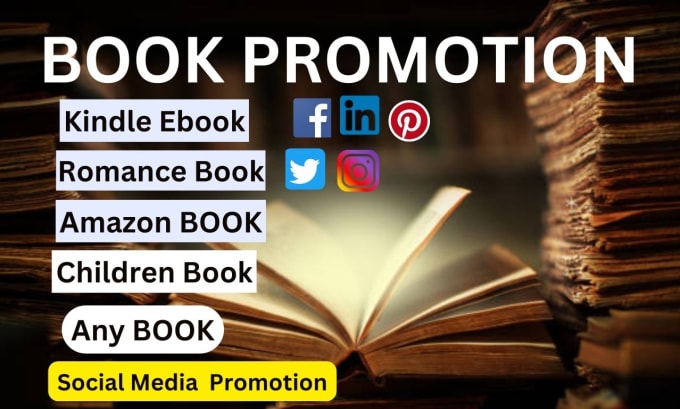 Gig Preview - Promote your book, ebook, website, amazon book promotion or any link