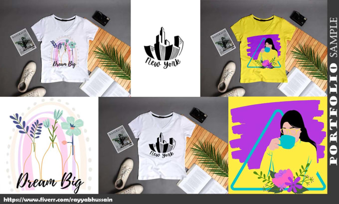 Gig Preview - Create a professional and trendy t shirt design