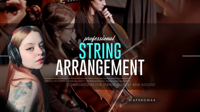 Gig Preview - Create a professional string arrangement for your song