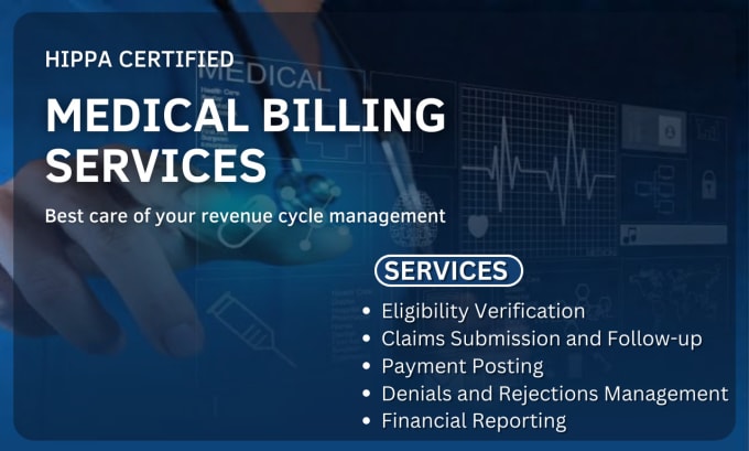 Gig Preview - Do medical billing rcm with financial reporting