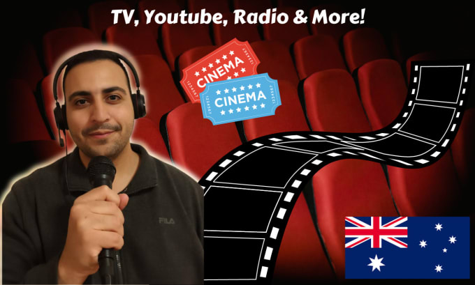 Gig Preview - Record a high quality australian movie trailer voice