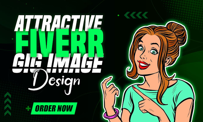 Gig Preview - Design eye catching fiverr gig pictures and cover page image