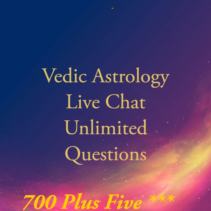 Gig Preview - Give live chat vedic astrology consultation