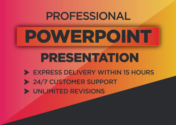 Gig Preview - Present you powerpoint presentation and pitch deck design