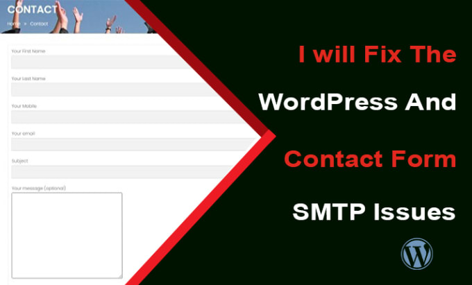 Gig Preview - Setup wordpress smtp mail or fix your wp mail