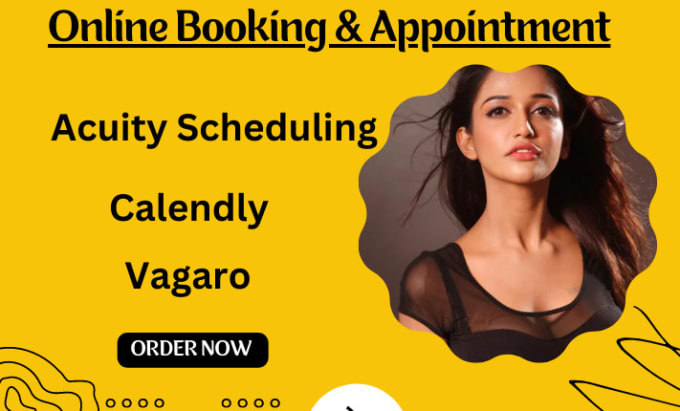 Gig Preview - Setup acuity scheduling calendly booksy dubsado crm honeybook