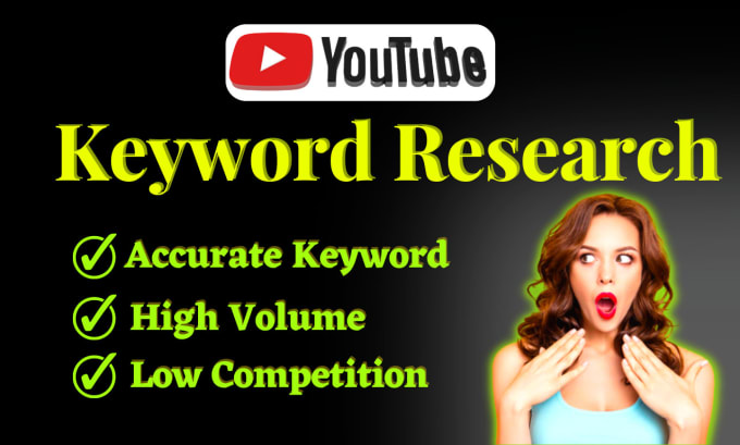 Gig Preview - Do best keyword research for your youtube video SEO