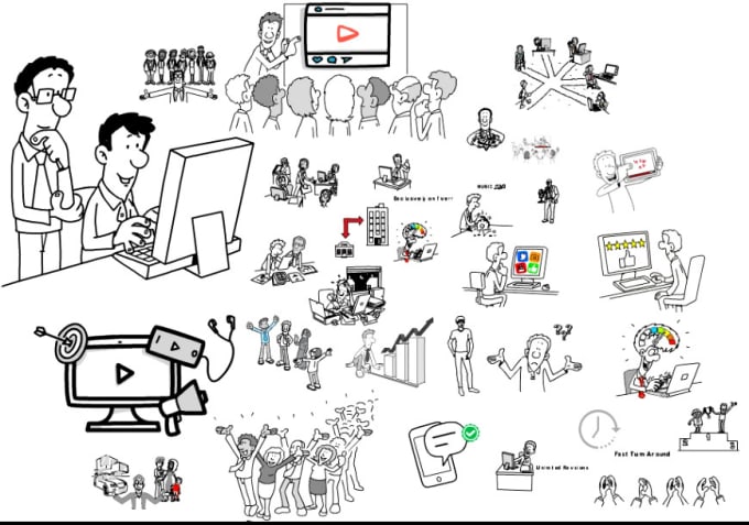 Gig Preview - Create eye catching whiteboard animation explainer video