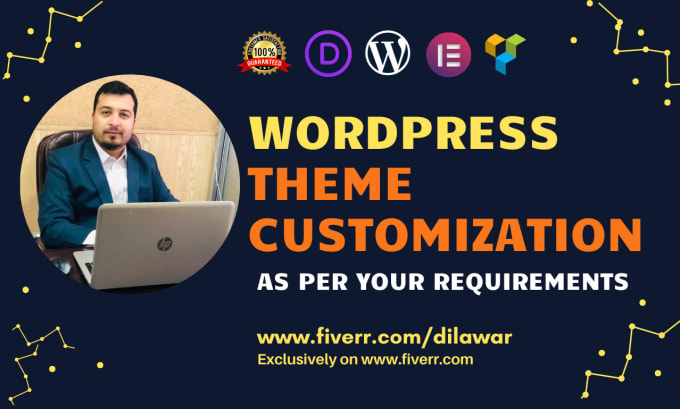 Gig Preview - Do customization of wordpress theme or website for you