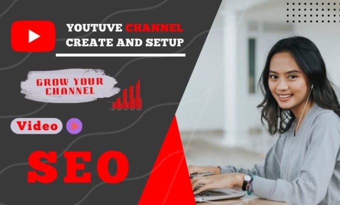 Gig Preview - Create and setup youtube channel with professionally