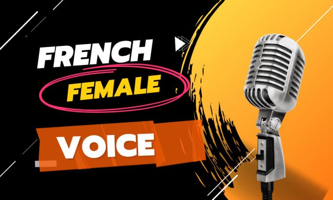 Gig Preview - Deliver a professional female french voice over for french projects