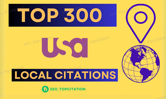 Bestseller - create high quality 100 USA local citations and directory