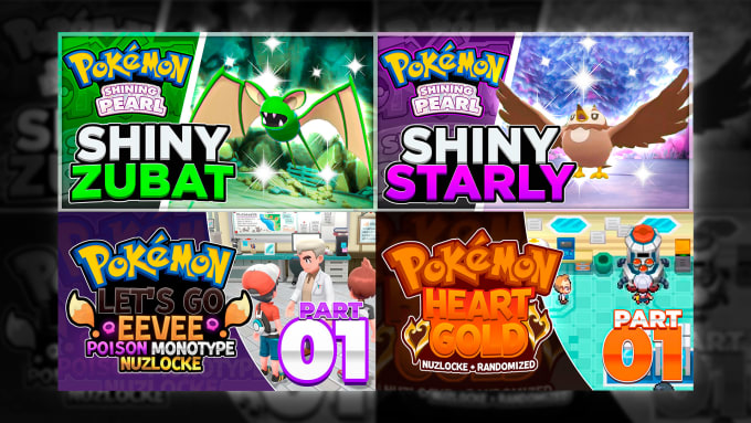 Gig Preview - Make a professional pokémon thumbnail