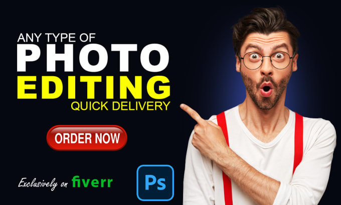 Gig Preview - Do professional photo or image editing in photoshop quickly